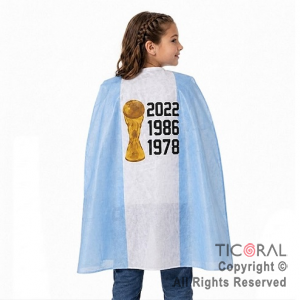 CAPA ARGENTINA FISELINA NI�O COPA DEL MUNDO CR